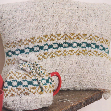 Fair Isle and Texture Cushion Cover