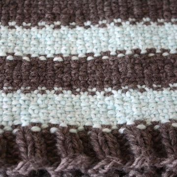 Bulky Weight Linen Stitch Cowl