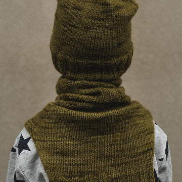 Green Hat and Infinity Scarf