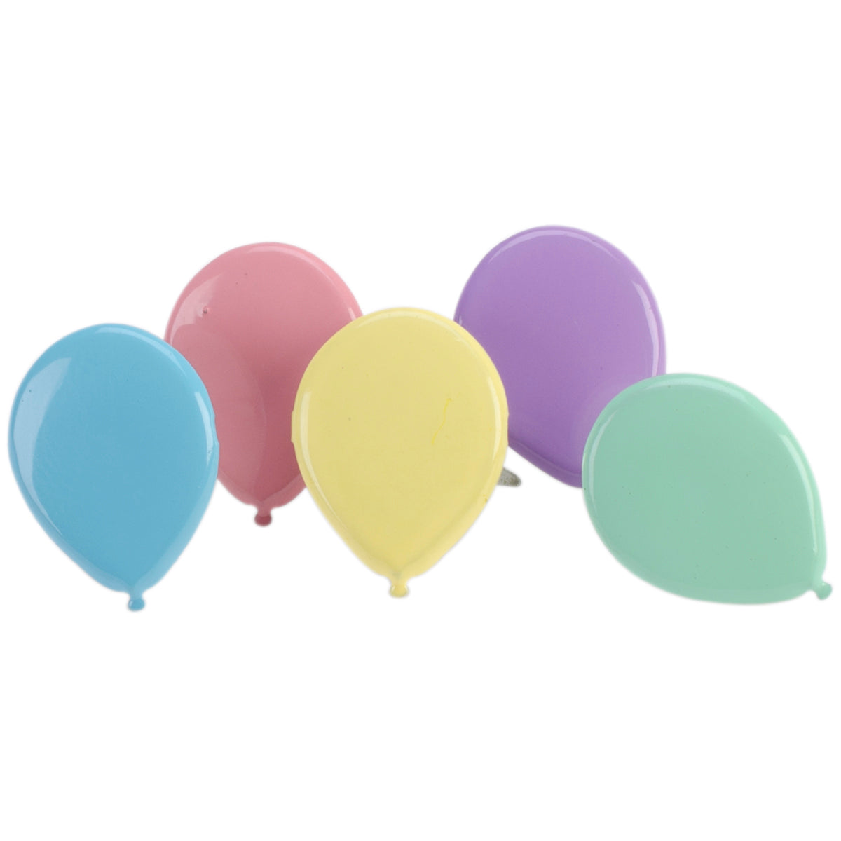 Eyelet Outlet Shape Brads 12/Pkg - Balloons - Pastel