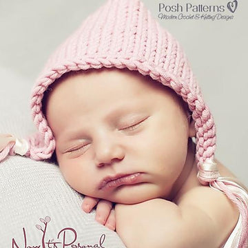 Easy Bonnet Knitting Pattern 287