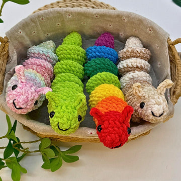 Caterpillar Crochet No Sew