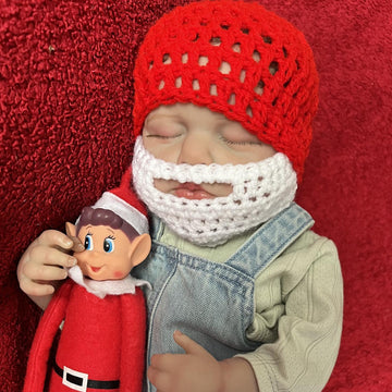Baby Santa Beard hat