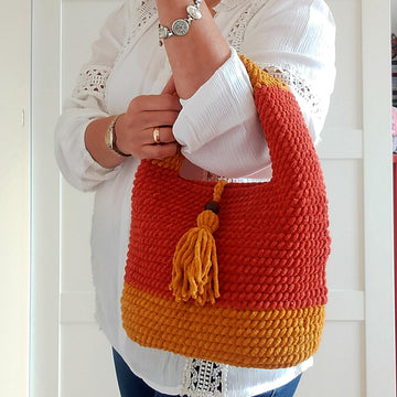 Chenille Egg Bag