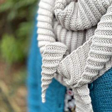 Ribbed Shawl