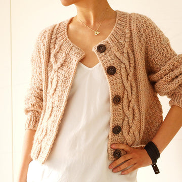 Love Cable Cardigan
