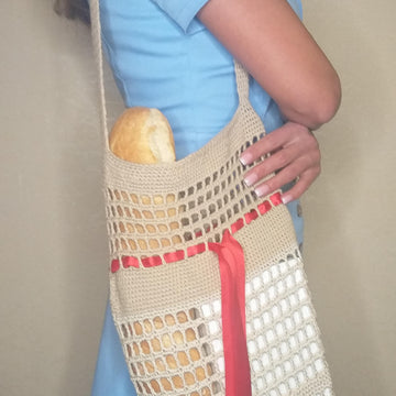 Crochet beach bag or tote pattern