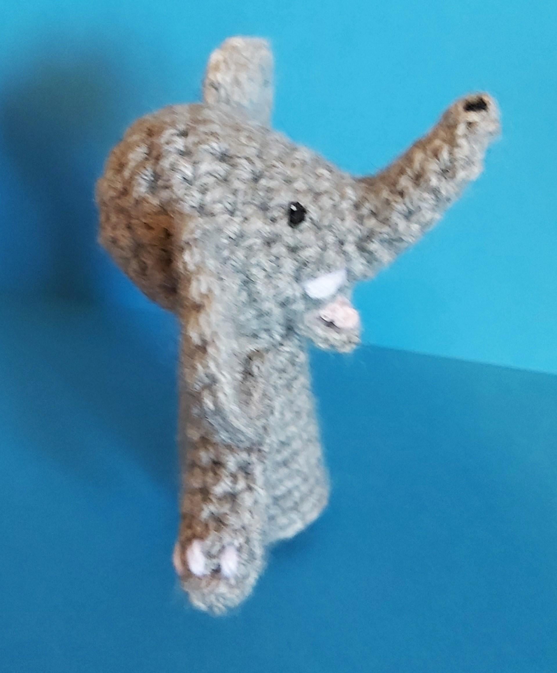 Elephant Finger Puppet