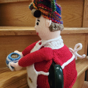 British Tea Lady Teapot Cosy