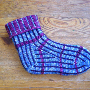 Pinstripe DK Socks 389