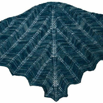 Northern lights shawl (English and Swedish versions)