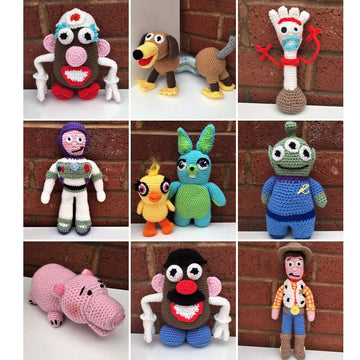 Toy Story's Slinky Dog Crochet Pattern