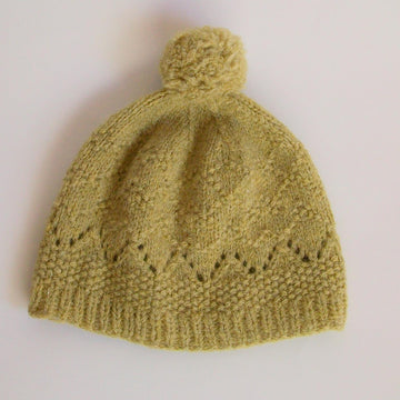 Champagne Queen Knit Hat