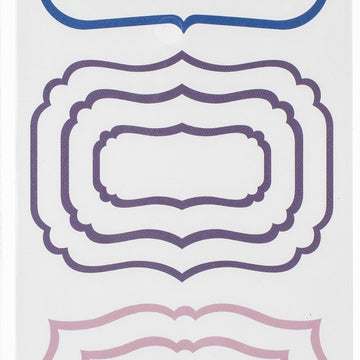 Pinkfresh Studio Essentials Die Set - Fancy Label Frames
