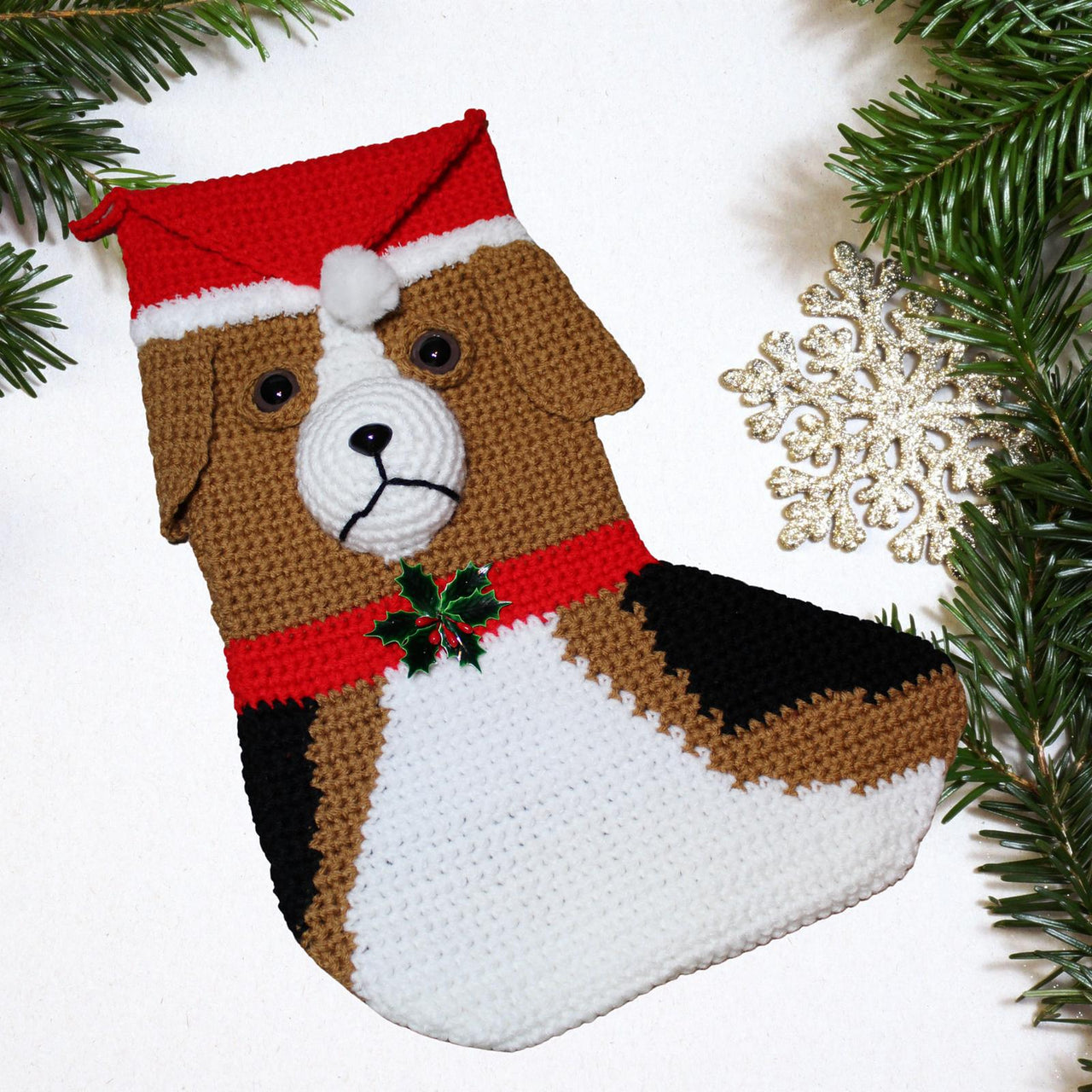 Beagle Christmas Stocking