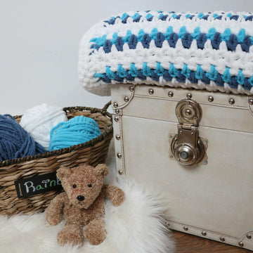 Seaside Cuddles Baby Blanket
