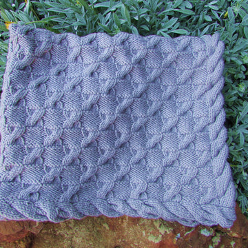 Cables Baby Blanket