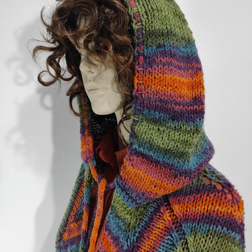 Maple Leaf Poncho
