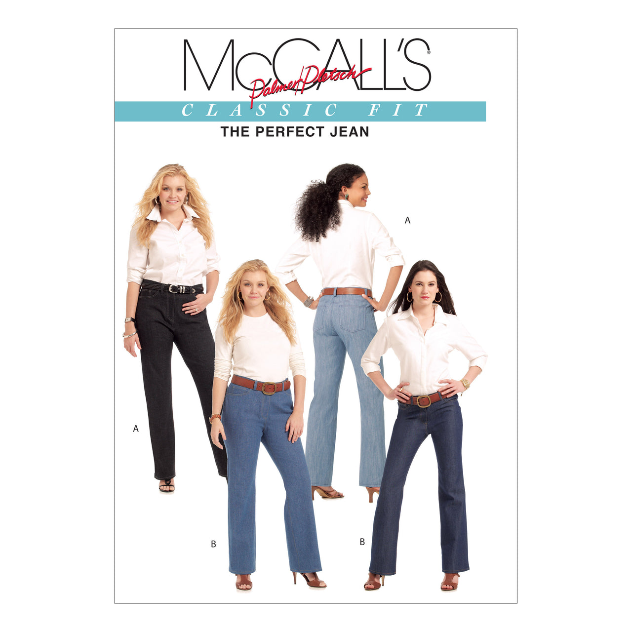 McCall's Misses'/Women's Jeans M5894 - Sewing Pattern