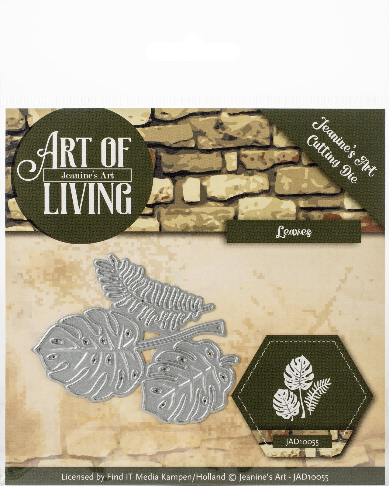 Find It Trading Jeanine's Art Die - Leaves, Art Of Living