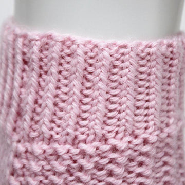 Pink Bubblegum Socks - Cuff Down (DK)