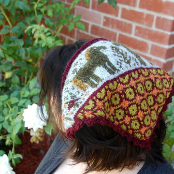 Solstice Glow kerchief