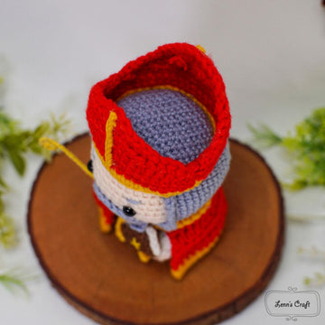 Saint Augustine Catholic Priest Crochet