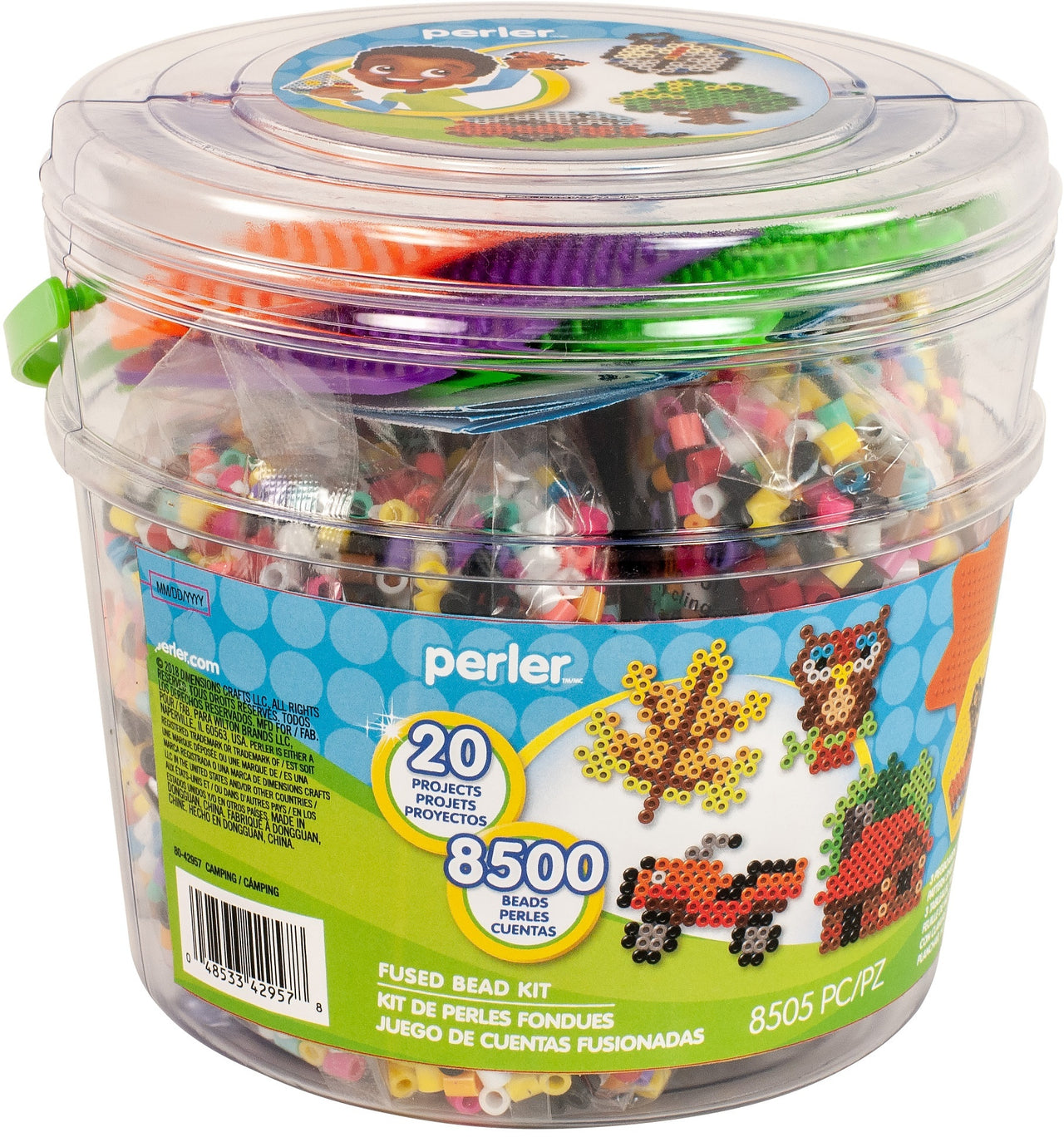 Perler Fused Bead Bucket Kit - Campsite