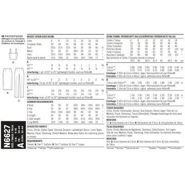 New Look N6627 Misses' Top, Skirt, And Pants 6627 - Paper Pattern, Size 8-10-12-14-16-18-20