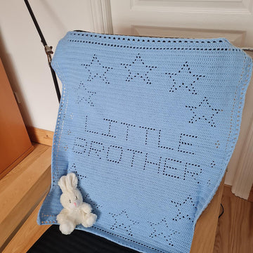 Little Brother Filet Blanket