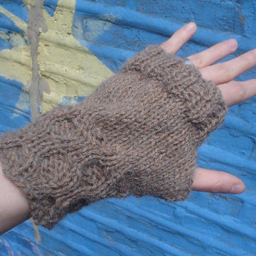 Honeycomb Fingerless Gloves