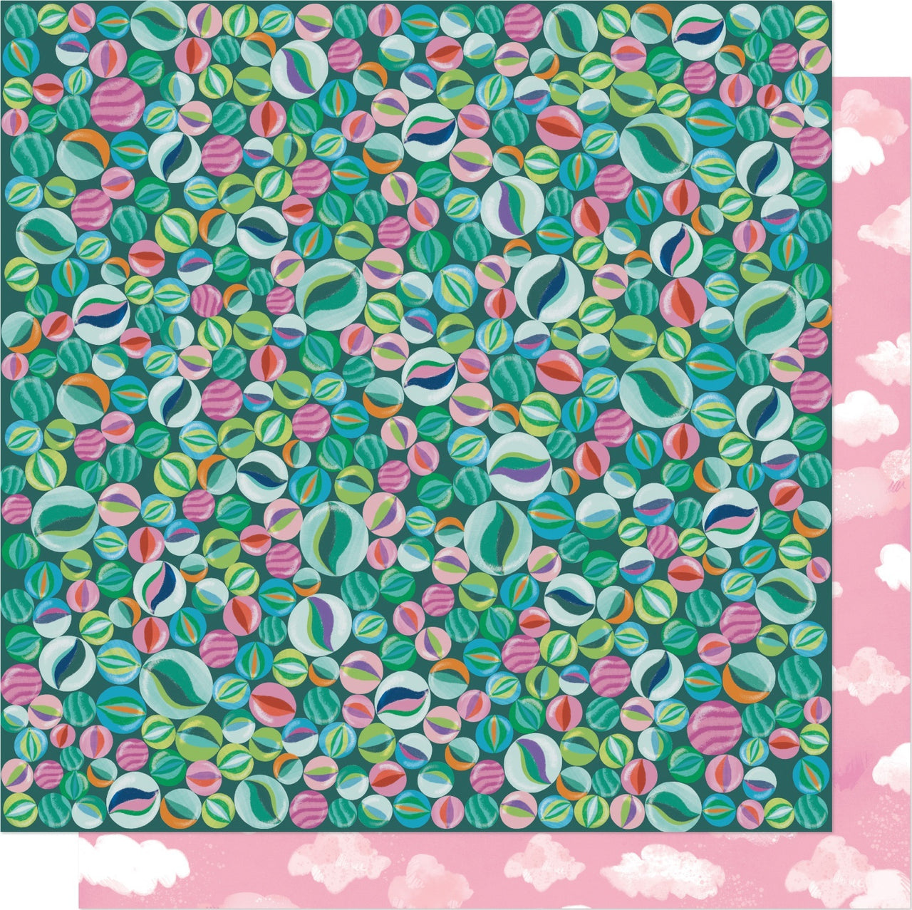 American Crafts Shimelle Never Grow Up Double-Sided Cardstock 12"X12" 25/Pkg - Let's Play