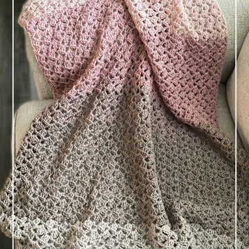 Sandstone and Rose Blanket