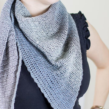 Asymmetrical Dreams Shawlette