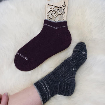 Toeing the Line Socks