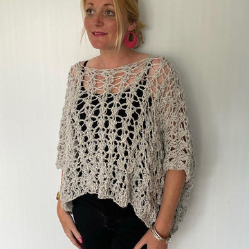 Oversized Cropped Top