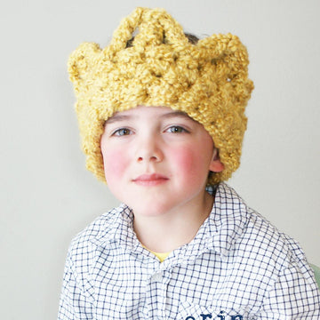 Chunky Crochet Crown Earwarmer (Hat030)