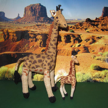 Giraffe Toy Georgina and Baby Georgie