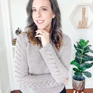 Lovely Lace Crochet Sweater