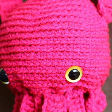 Squid Amigurumi Bag