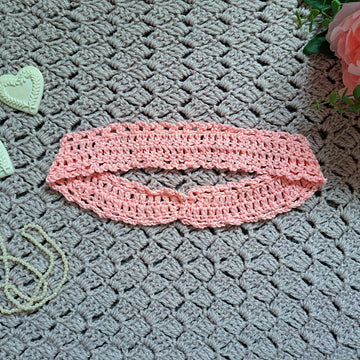 Crochet Romantic No Sew Headband Pattern