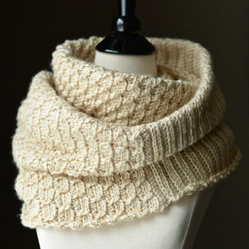"Knit-Look" Infinity Stitch Cowl & Poncho