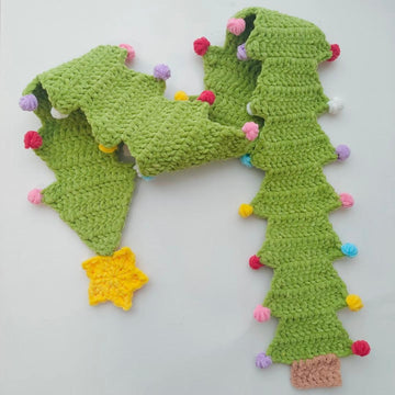 Christmas Tree Scarf Free Pattern, Christmas Crochet Patterns