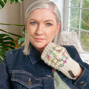 Elements Granny Square Gloves