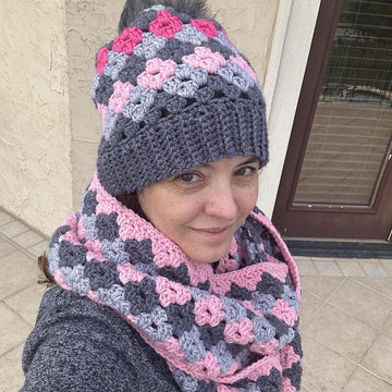 Granny Diamond Beanie