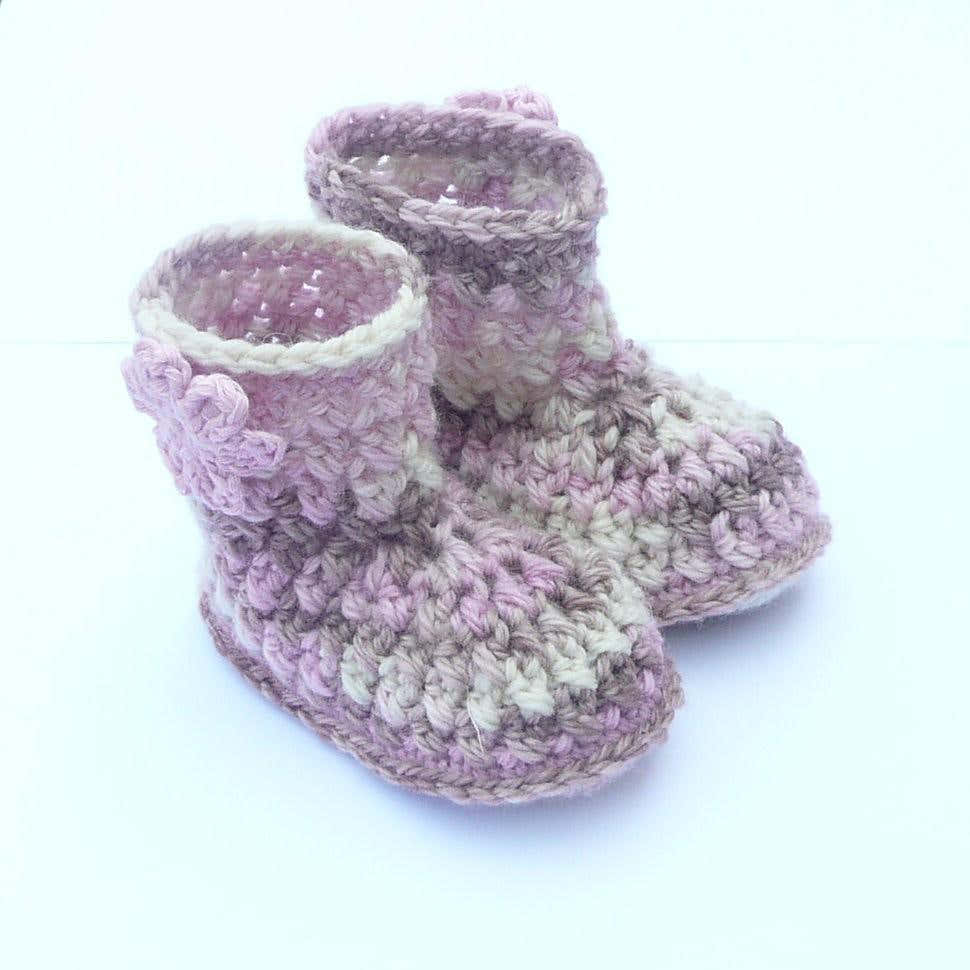 Multicolour Baby Boots