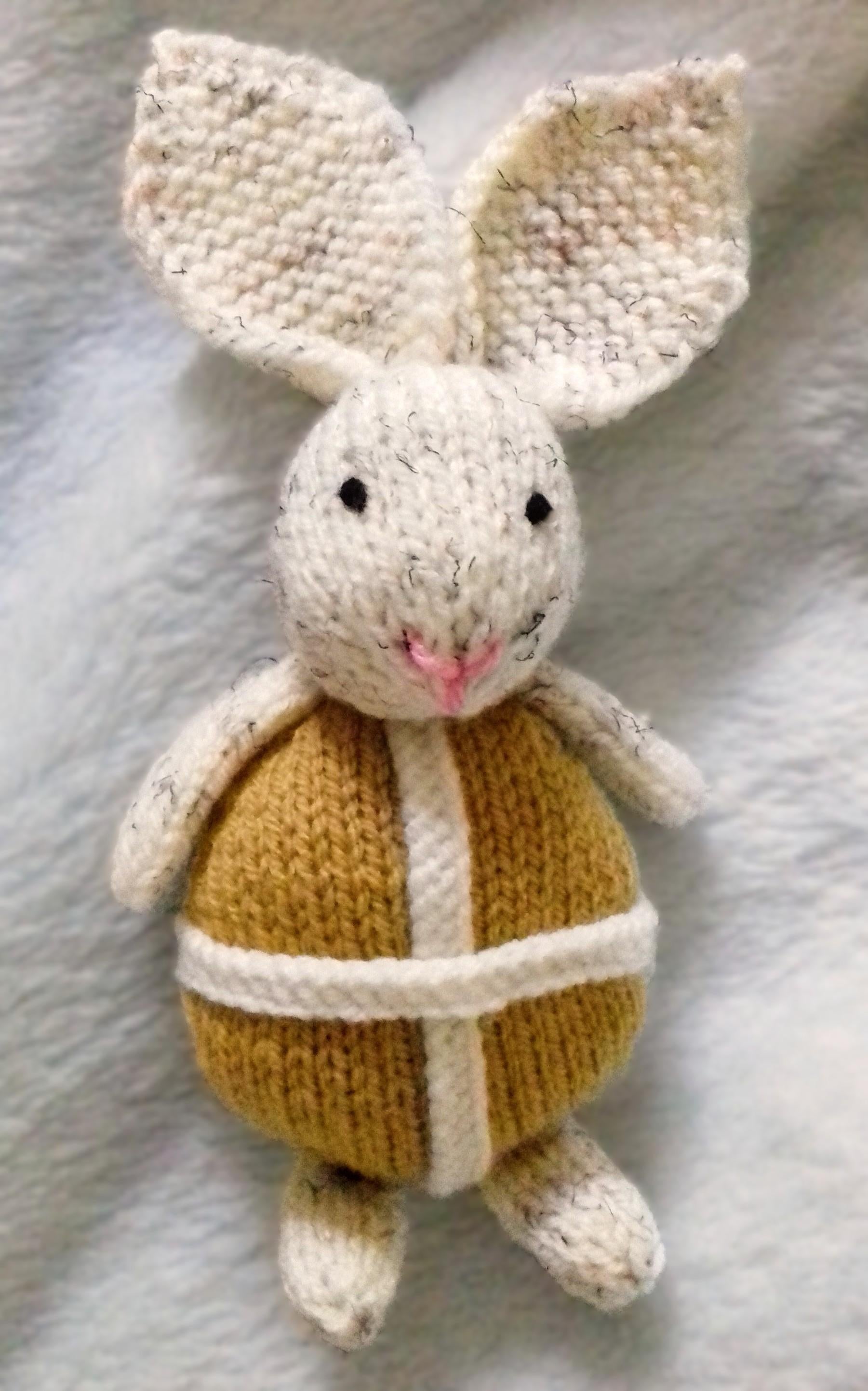 Hot Cross Bunny & Easter Egg Basket