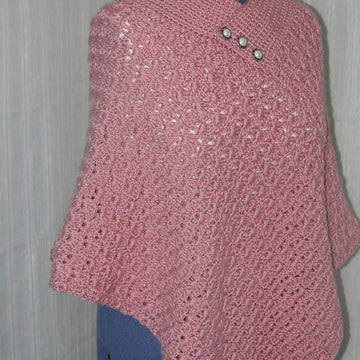 Irish Rose Poncho