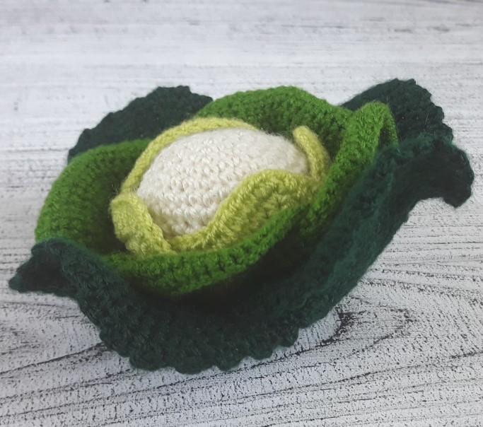 Crochet cabbage, Soft toy pattern, Montessori baby toys, Friendsgiving decor