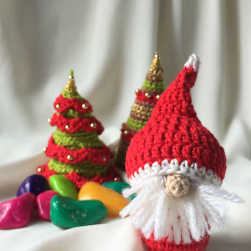 Santa Claus - Christmas Decoration, Christmas gifting idea, Christmas Toys for Kids, Christmas Tree Decoration, Christmas crochet pdf pattern with video tutorials